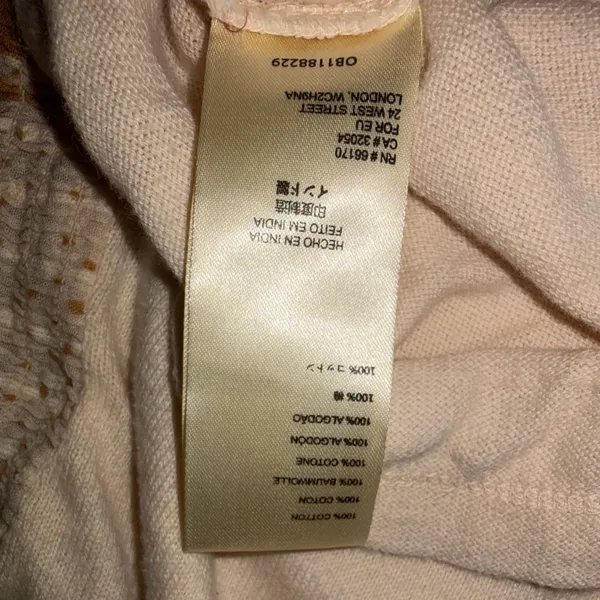 Free People Light Magic Long Sleeve Henley Tee Top Shirt XS - Image 10