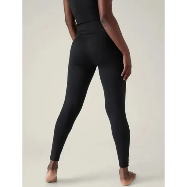 NWT Athleta Aurora Seamless Tight Leggings High-Rise Black XS Yoga Gym $109 - Image 2