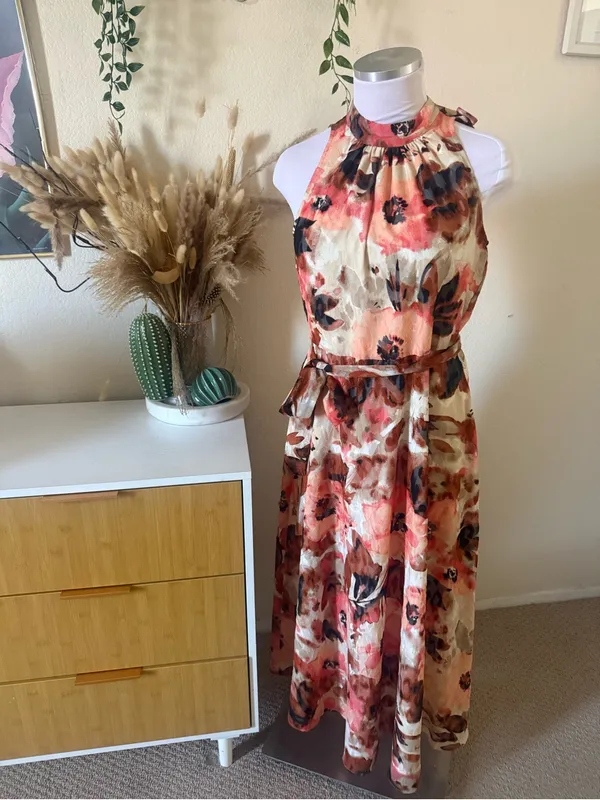 NWOT Anne Klein Halter Maxi dress - Image 6