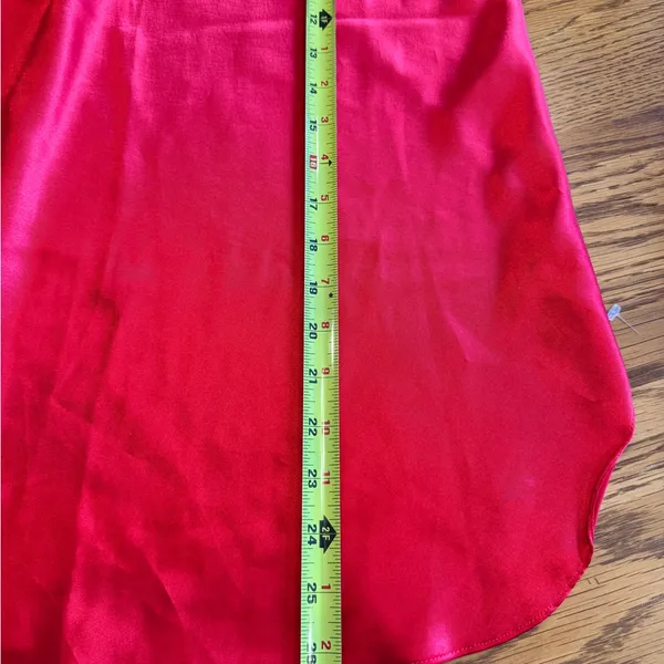 Vintage‎ Inner Most Medium 90s Red lace Satin Chemise Negligee Nightgown sexy - Image 7