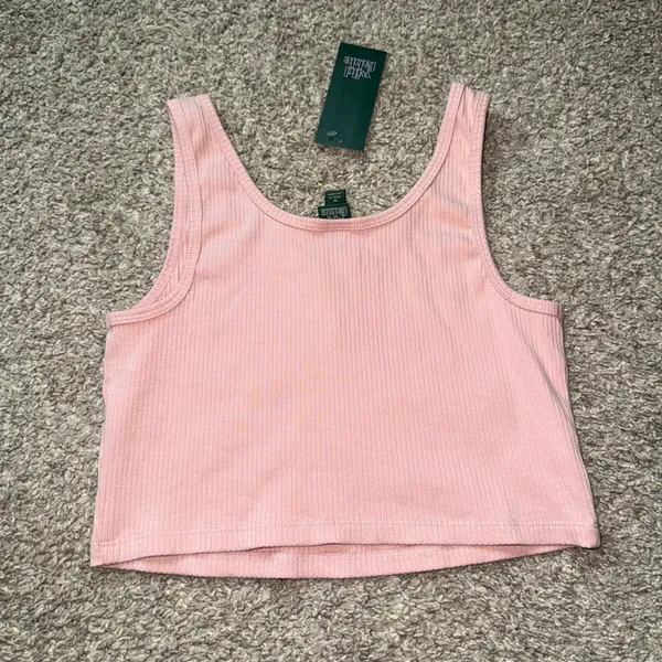Wild Fable Light Pink Cropped Tank - Image 2