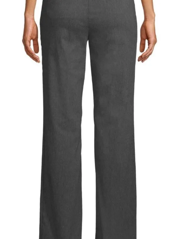 Womens Time and Tru Gray Bootcut Dress Pants Size 8 Mid Rise Stretch New - Image 5