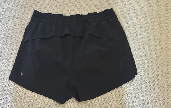 Athleta black running shorts - Image 2