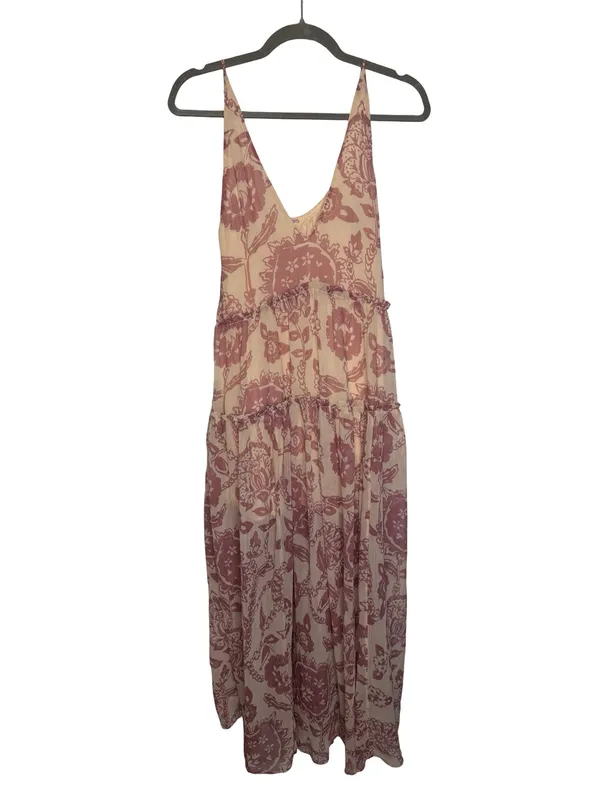 💗Free People Julianna Maxi Dress Size‎ Small Boho Tiered Floral Maxi Dress 💗 - Image 2
