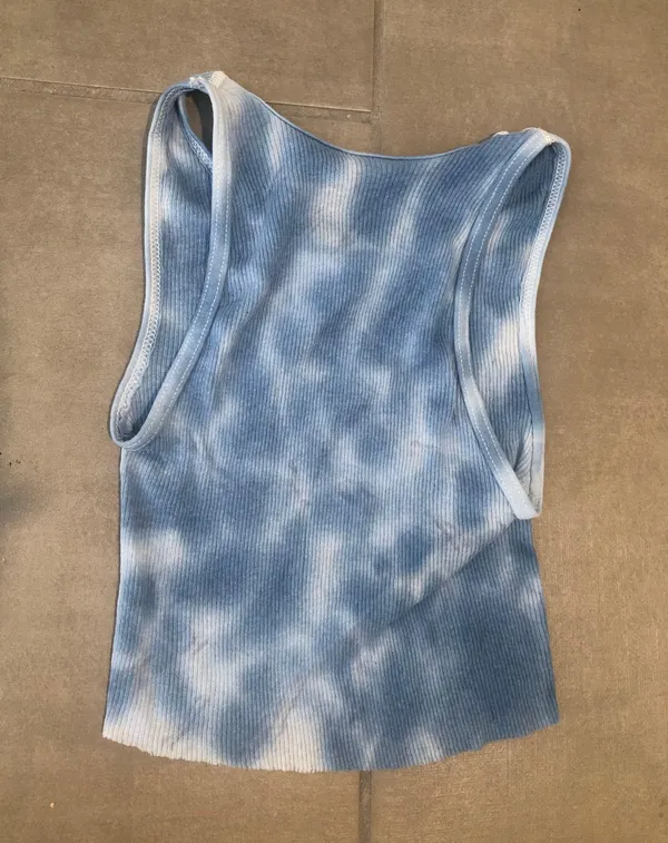 Tie Dye Tank Blue - Image 2
