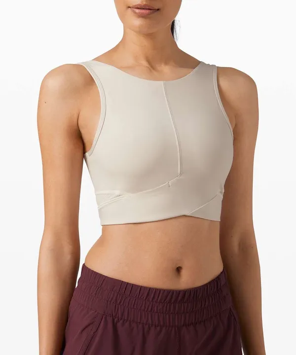 Lululemon Final Mile Crop Tank Dune - Image 2