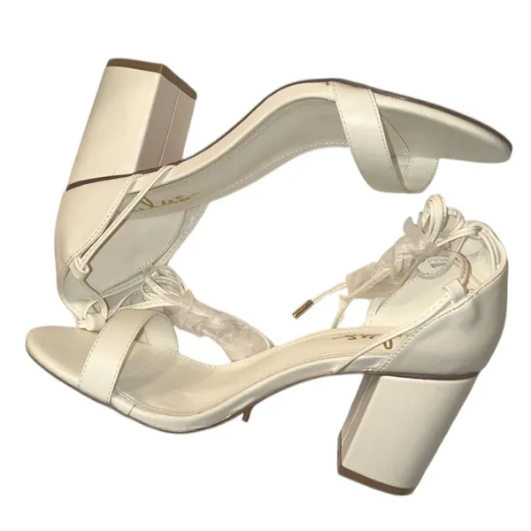 ASOS Lulu’s White Strappy Sandals (Size 11) - Image 9