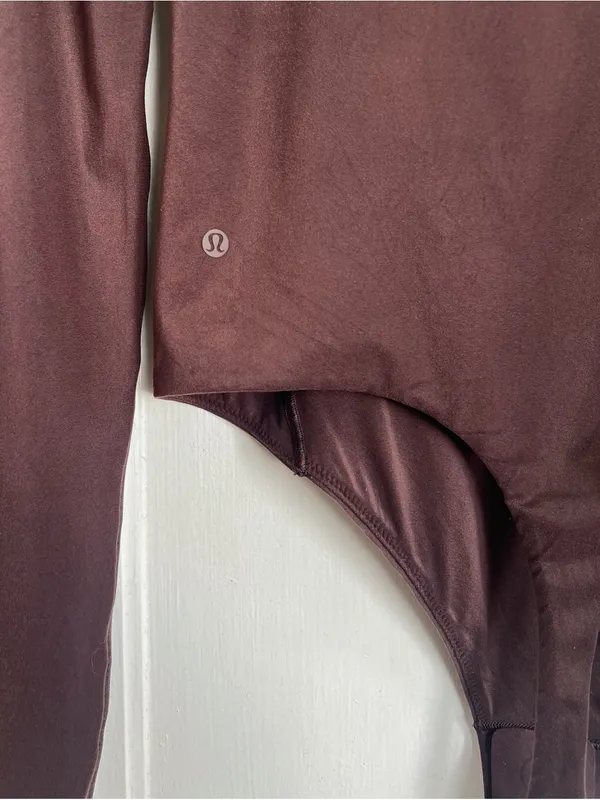 Lululemon • Wundermost Ultra-Soft Nulu Square-Neck Long-Sleeve Bodysuit brown - Image 12