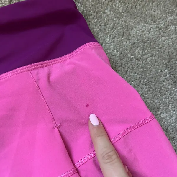 Lululemon Rare Colorblock Pace Rival Pink Paradise Skort Size 6 - Image 10