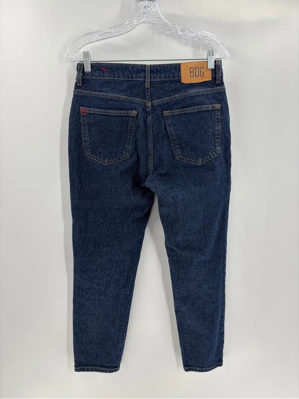 Urban outfitters BDG women’s dark blue mid rise skinny denim jeans size 28 - Image 7