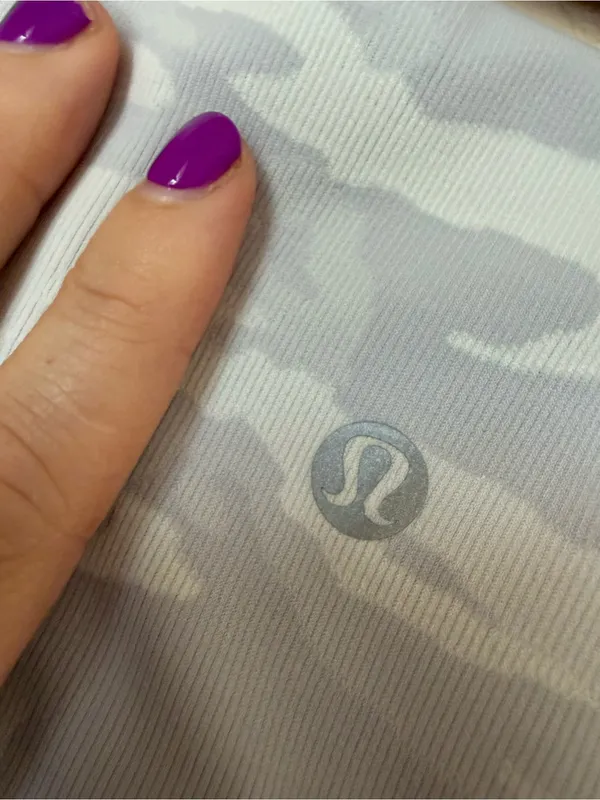 Lululemon Wunder Under Short 10" Ribbed Incognito Camo Jacquard Alpine Size 14 - Image 4