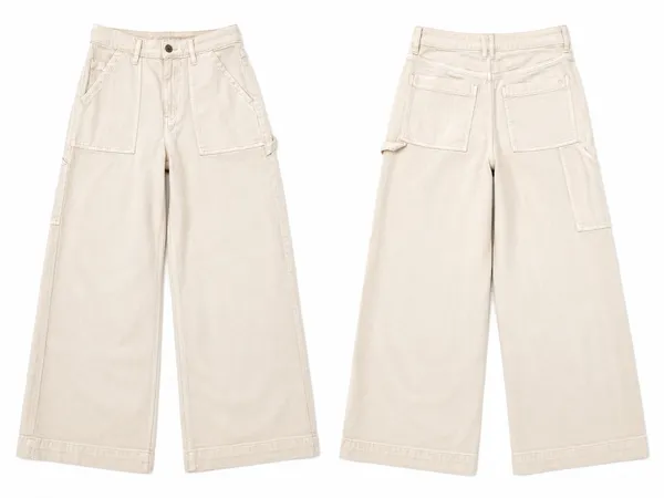 American Eagle Super High Waisted Baggy Wide Leg Jeans - Image 2