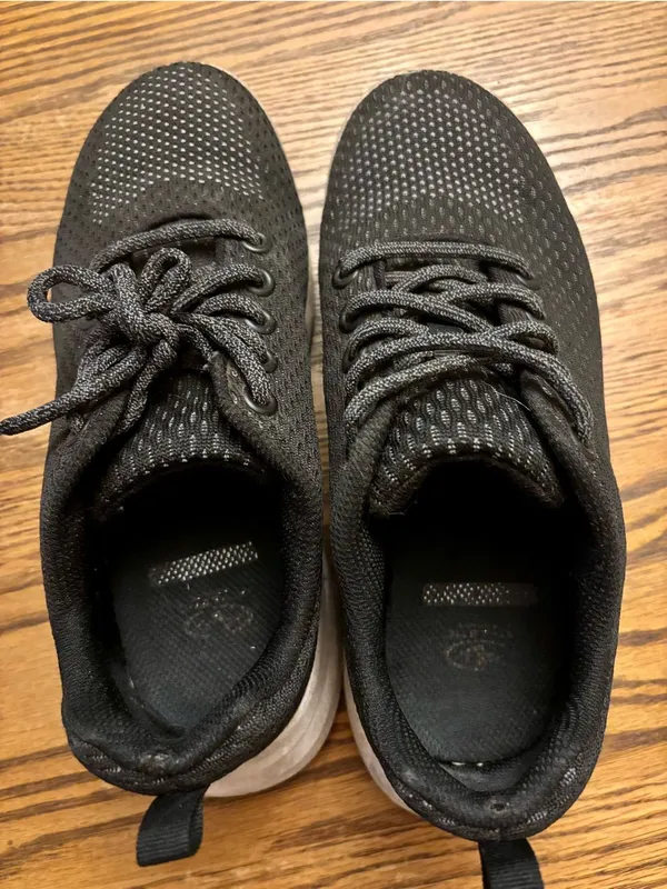 Target Women’s Black Knit Athletic Sneakers - Image 3