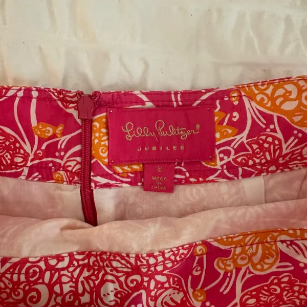 Lilly Pulitzer Jubilee Beverly Hills Bubbly Fish Skirt - Image 4