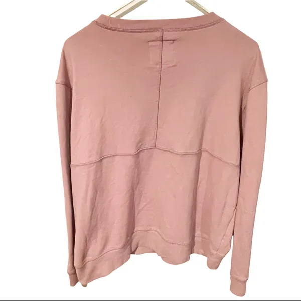 Farrell London Womens XXL Pink Plus Size‎ Crewneck Front Pocket Sweatshirt - Image 5