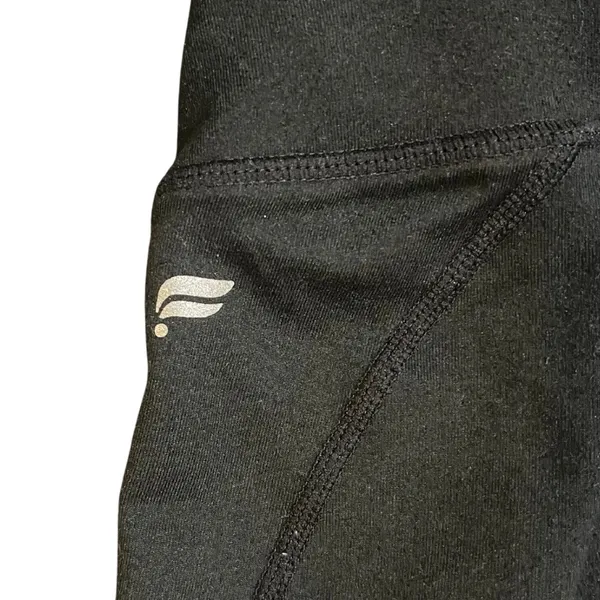 Fabletics High Waisted Black Leggings SZ S Workout Athletic Running Active Yoga - Image 3