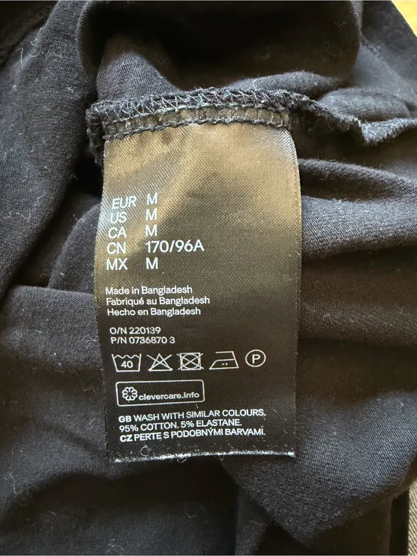 H&M Basics Women’s Black Spaghetti Strap Tank Top - Image 4