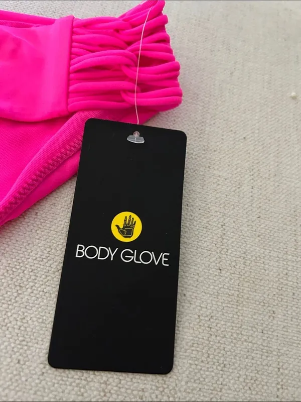 BODY GLOVE SMOOTHIES RUBY SWIM BOTTOM - BUBBLE GUM, Size Small, NWT - Image 5