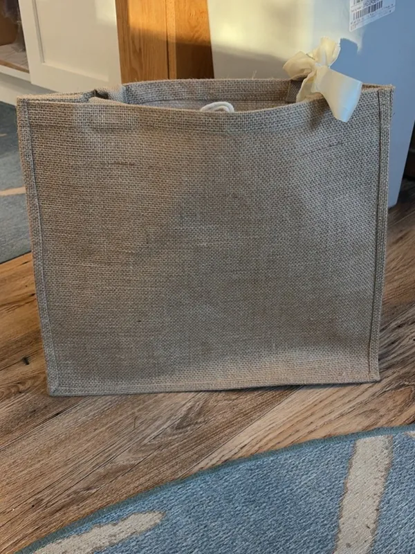 New and custom made "C" maid of honor tote bag - Image 3