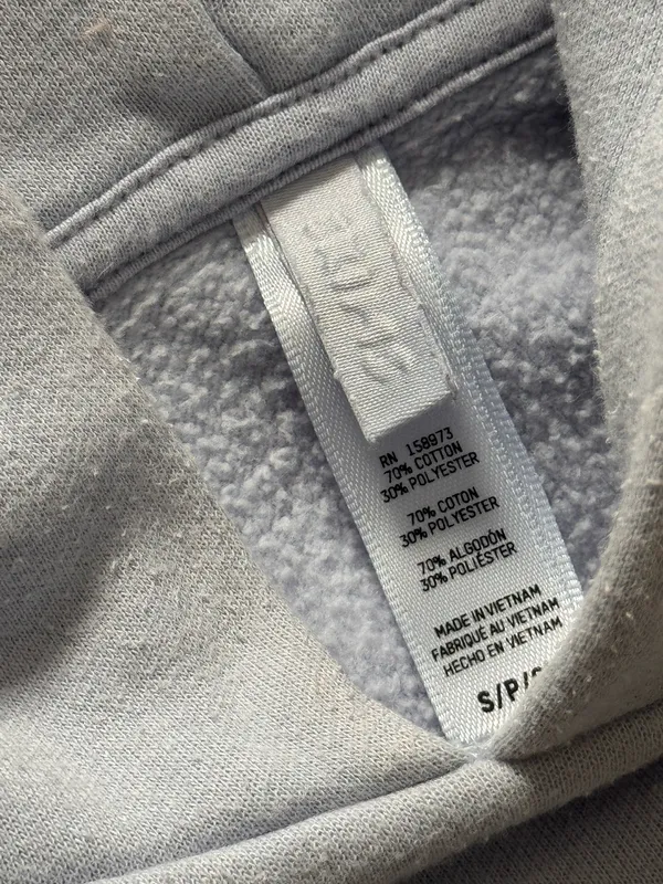 SKIMS Cotton Fleece Hoodie Oversized - Image 2