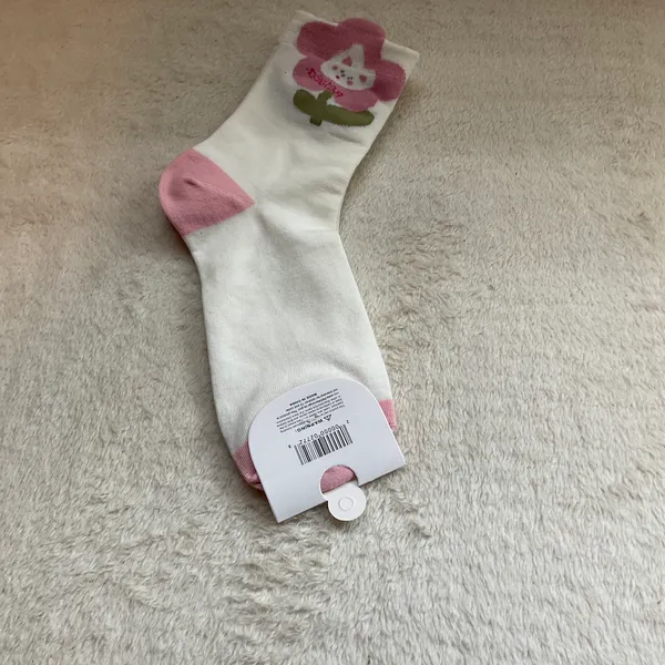 Up Crystal Collection Socks White Size 9 - Image 5