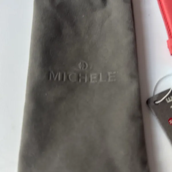 Michele Women's Watch Straps Bundle 18 & 20 Salmon and Brown with Flaw - Image 5