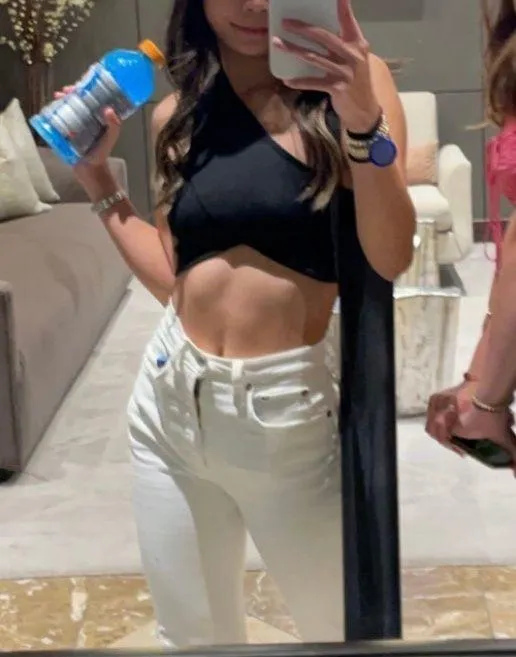 Edikted One Shoulder Crop Top - Image 2