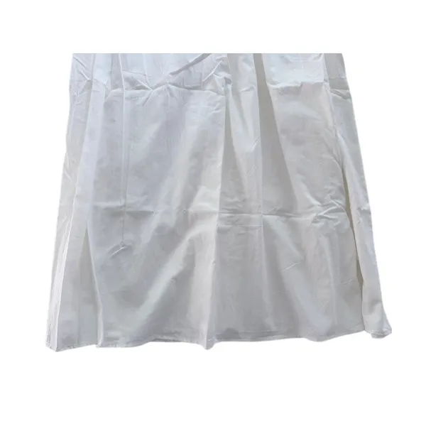RUNAWAY THE LABEL Tanala Maxi Dress White Large Wedding Guest Pockets Beach - Image 6