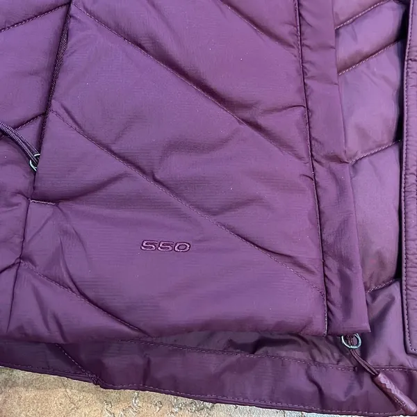 The North Face Down‎ Alpz Vest 550 Fill Medium Maroon size XS - Image 12