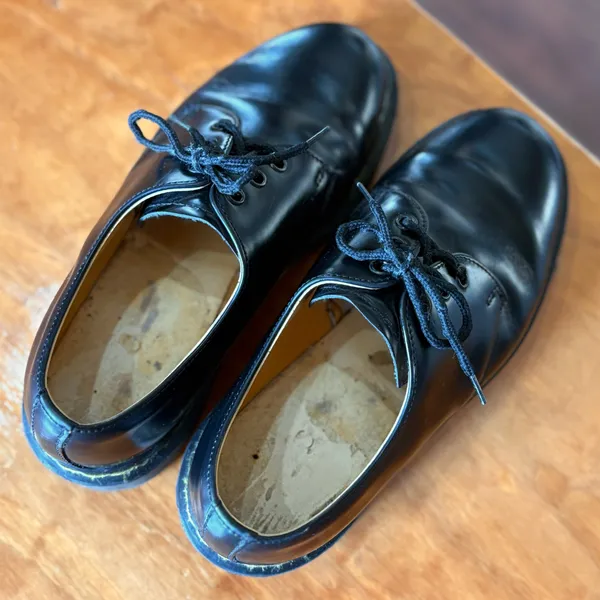 Vintage 90s Dr. Martens 1461 Oxford Derby Smooth Leather Shoes - Image 5