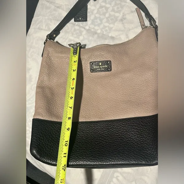 Kate spade black and beige shoulder leather bag - Image 12