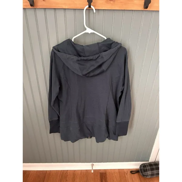 Columbia Jacket Full Zip Women's‎ Hoodie XL Jacket Navy Blue Long Sleeve - Image 2