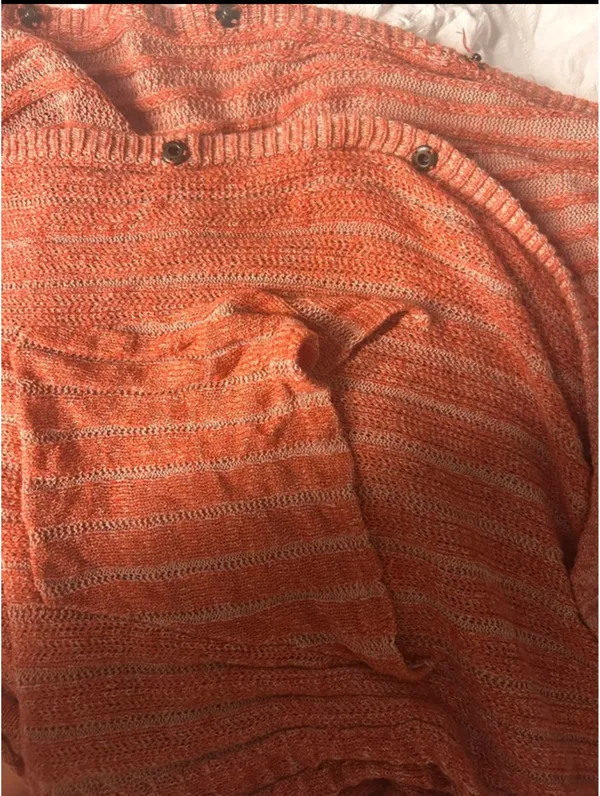 Free People Coral Long Duster Cardigan - Image 9