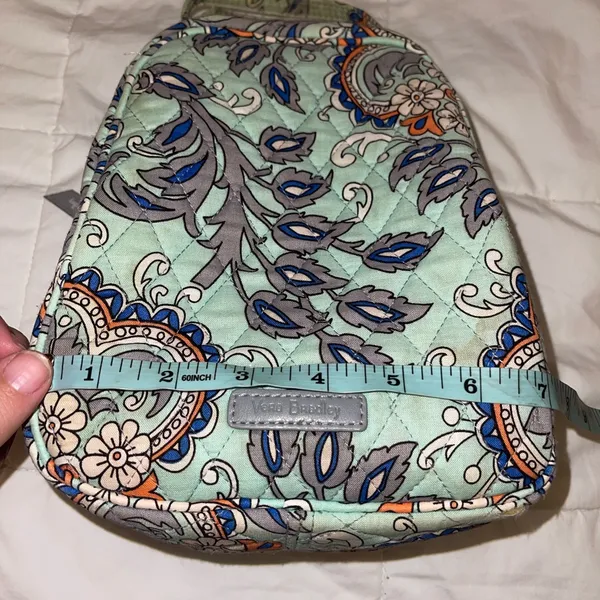 Vera Bradley Paisley Mint and Blue Food Bag - Image 6