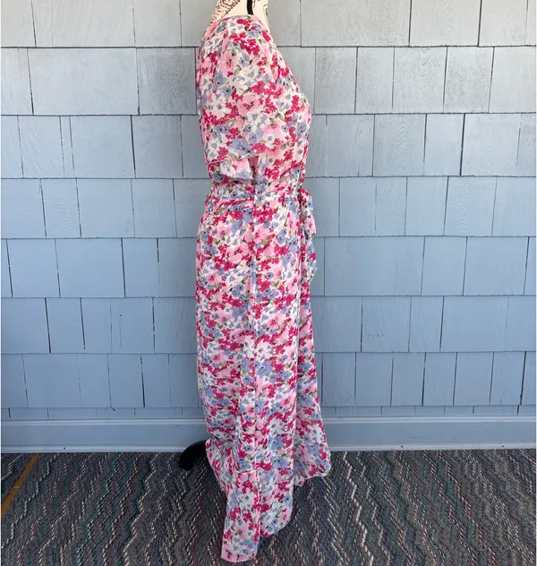 Bequemer Laden Floral Maxi Dress - Image 3