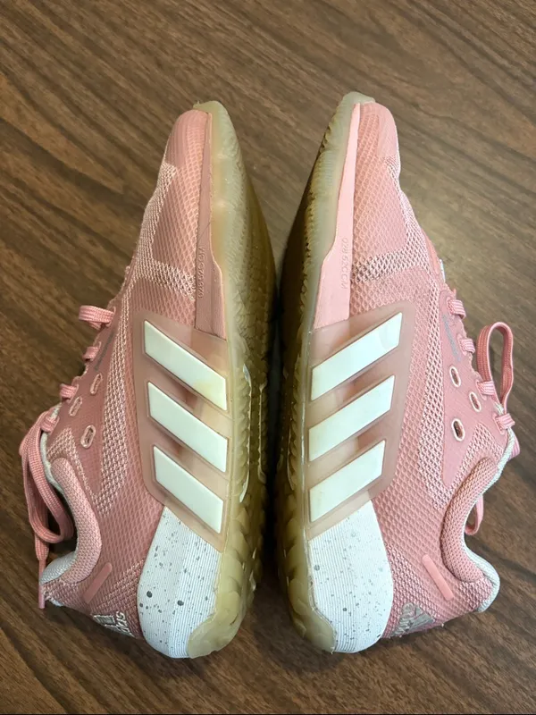 Adidas 6 Dropset 'Wonder Mauve Training Sneakers Athletic Pink White - Image 5