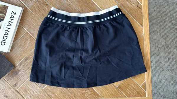 Alo Tennis Yoga Skirt Black - Image 2