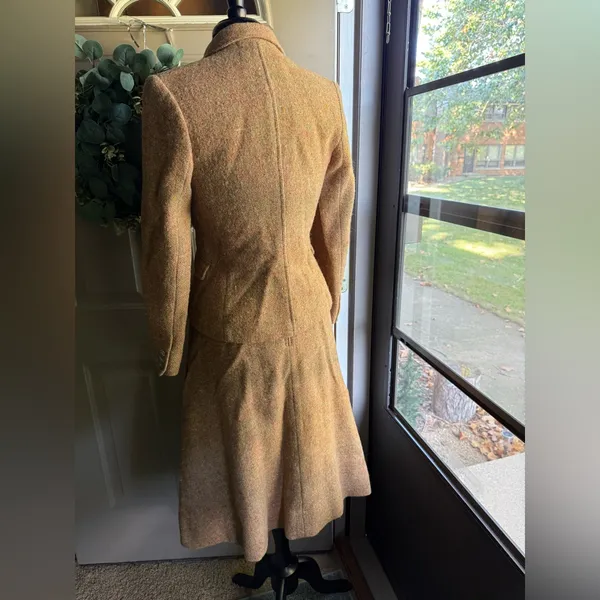 Vintage 60/70s Casual Corner tweed skirt blazer suit set, size medium - Image 5
