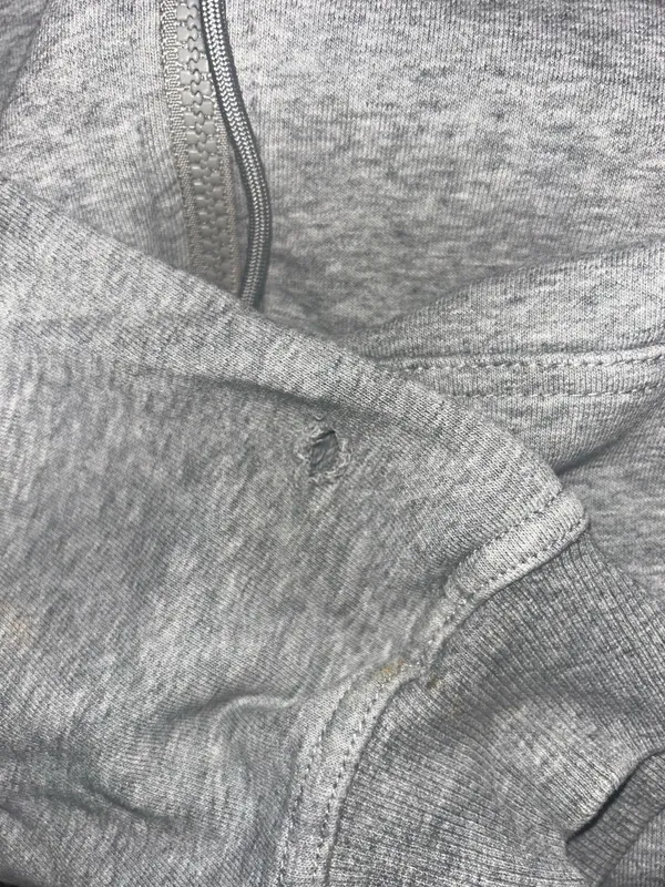 Gray zip up Size M - Image 3