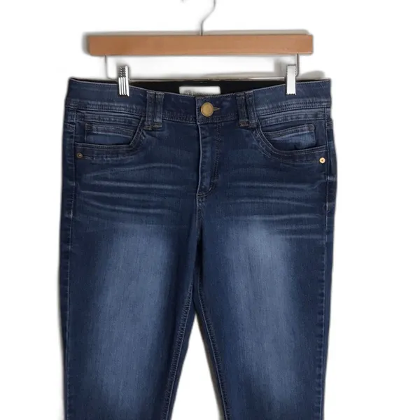 Democracy Women's Ab Technology Dark Denim Skinny Jeans Size‎ 10 - Image 2