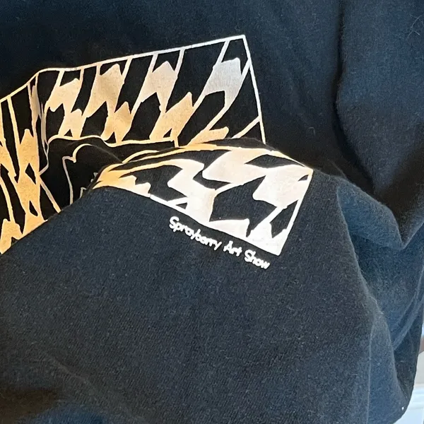 Elephant Long Sleeve Cotton Black T Shirt - Image 7