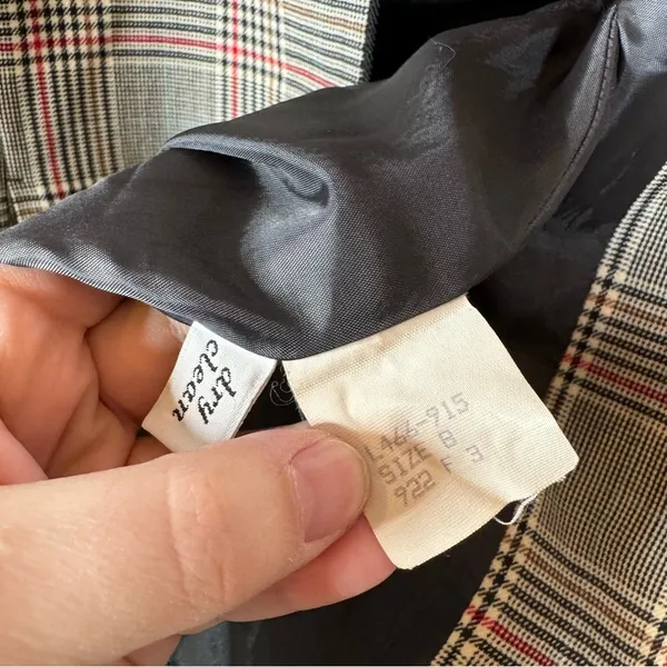 Vintage Pendleton Women’s‎ Plaid Blazer Size 8 - Image 5