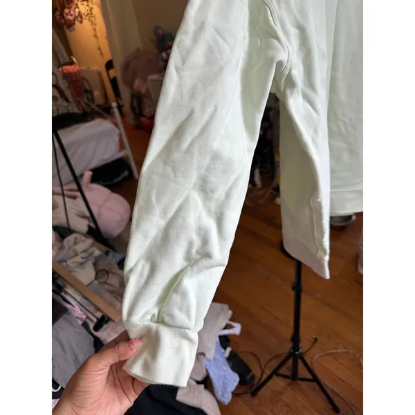 Lululemon Perfectly Oversized Crew Sweater Size 6 Workout Comfortable Neon Green - Image 12
