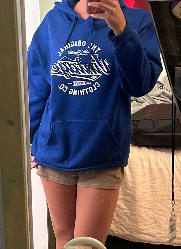 Blue Hoodie Size XL - Image 6