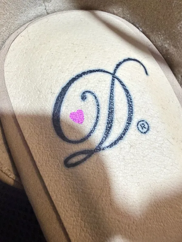 Dollhouse Beige Laser Cut Block Heel Sandals Size 5.5 - Image 5