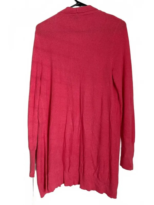 A New Day NEW Women's Cardigan Sweater Size XXL Pink Classic City Chic Coquette - Image 2