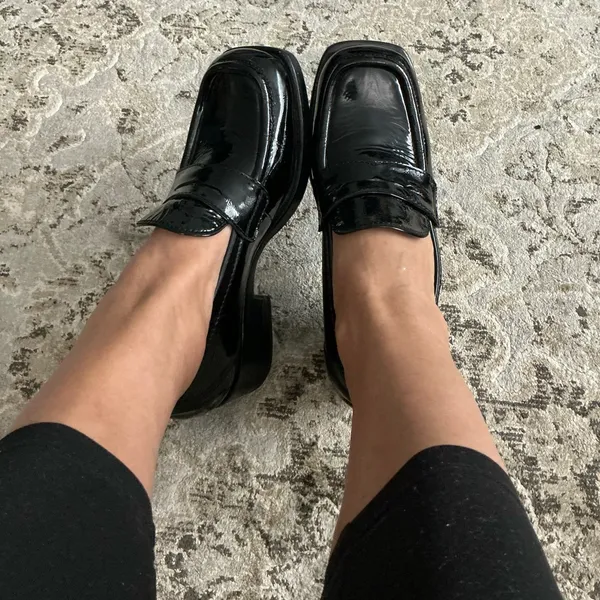 Jeffrey Campbell Dressy Patent Leather Loafers🖤🖤 - Image 9