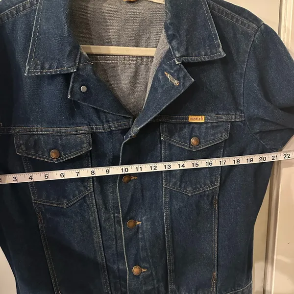 Vintage‎ Rustler denim jacket size M - Image 10