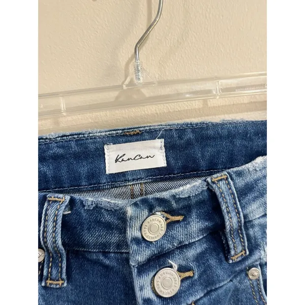 KanCan Walnut High Rise Slim Straight Jeans Comfort Stretch Denim Sz‎ 5/26 - Image 7
