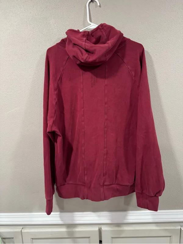 Alphalete Women's Hooded Pullover - Wine - Image 3